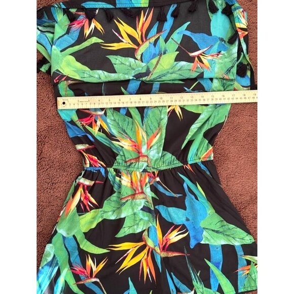 A.N.A Romper Jumpsuit Size Small, Sleeveless, Multicolored - Picture 7 of 9